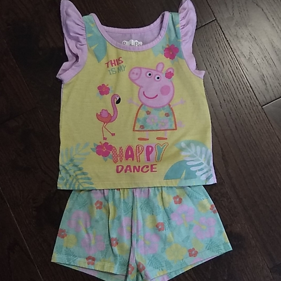 Target Other - Peppa Pig Pajama Set - Size 3T